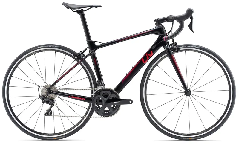 black racing bike