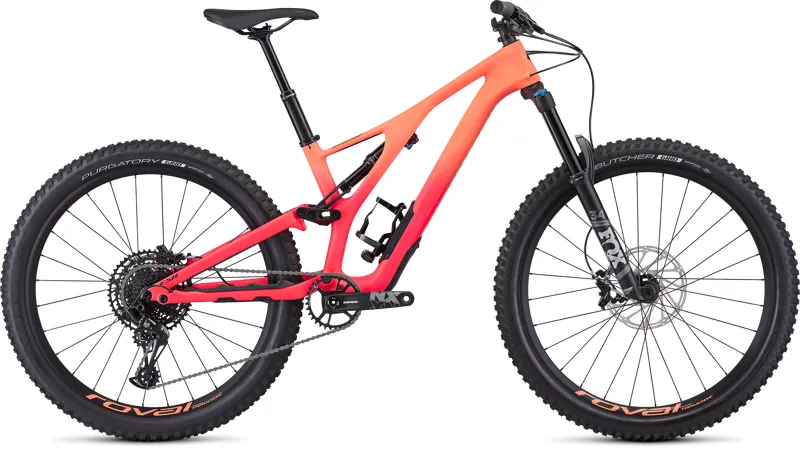 orange specialized mountain bike