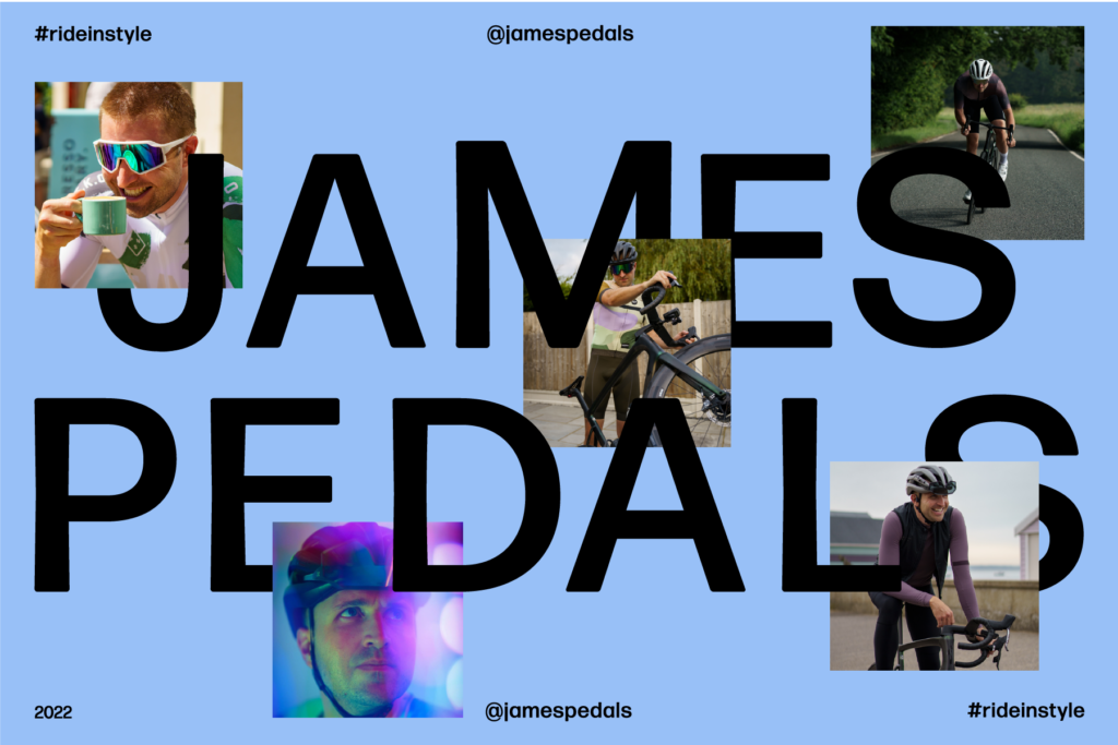 James Pedals road cycling ambassador