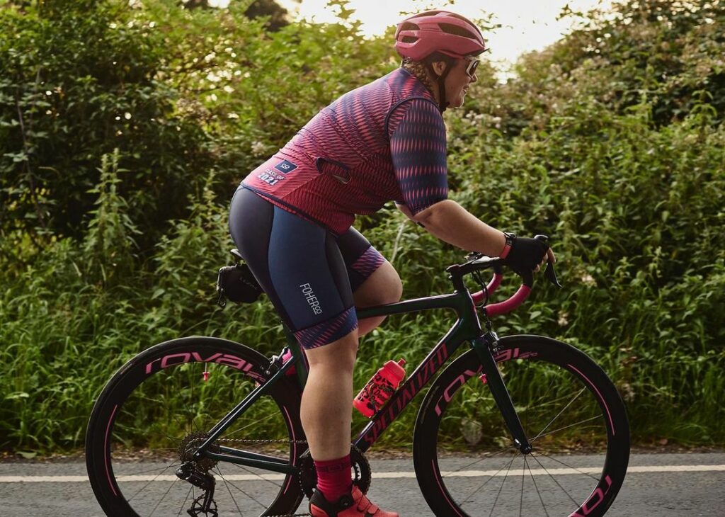 Fat girl cycling deals