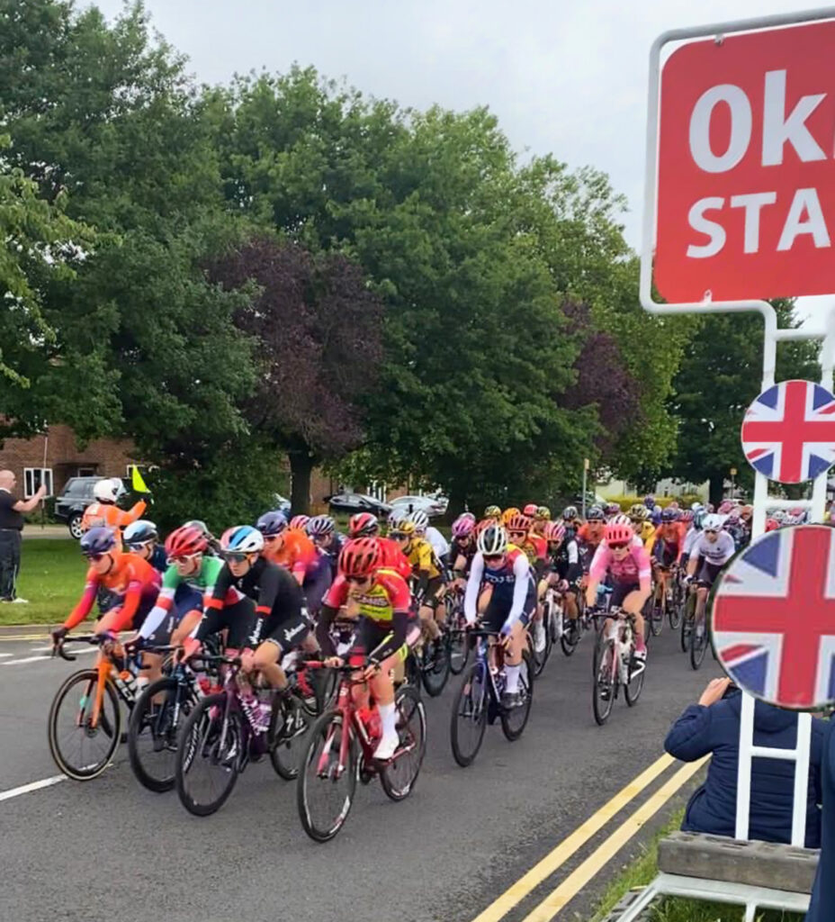 Women’s cycling tour 2022 through Essex and Suffolk.