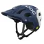POC Tectal Race MIPS Helmet in Lead Blue/Hydrogen White Matt