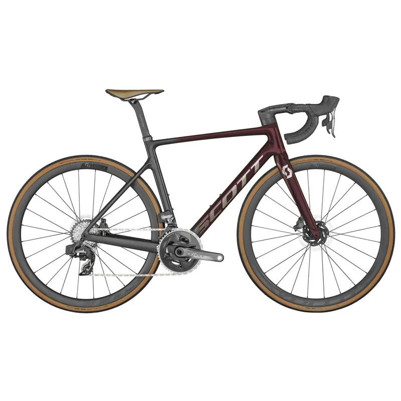 Scott Addict RC 10 Road Bike in Red Grey