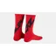 Specialized Supacaz SupaSox Twisted Socks in Black/Red