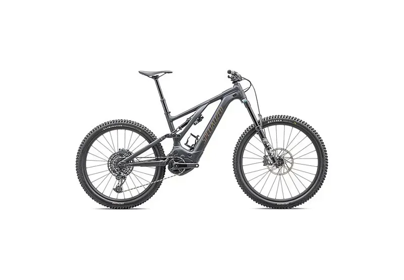 Specialized Turbo Levo Comp Alloy E Mountain Bike In Satin Midnight Shadow Harvest Gold Metallic