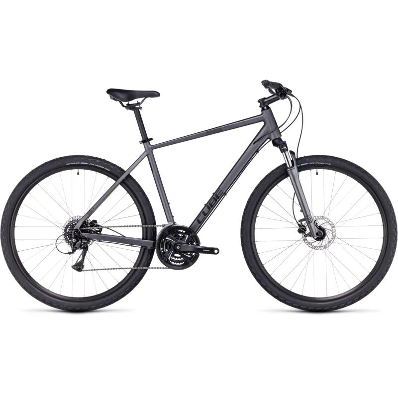 Cube Nature Trekking Bike in Graphite Black