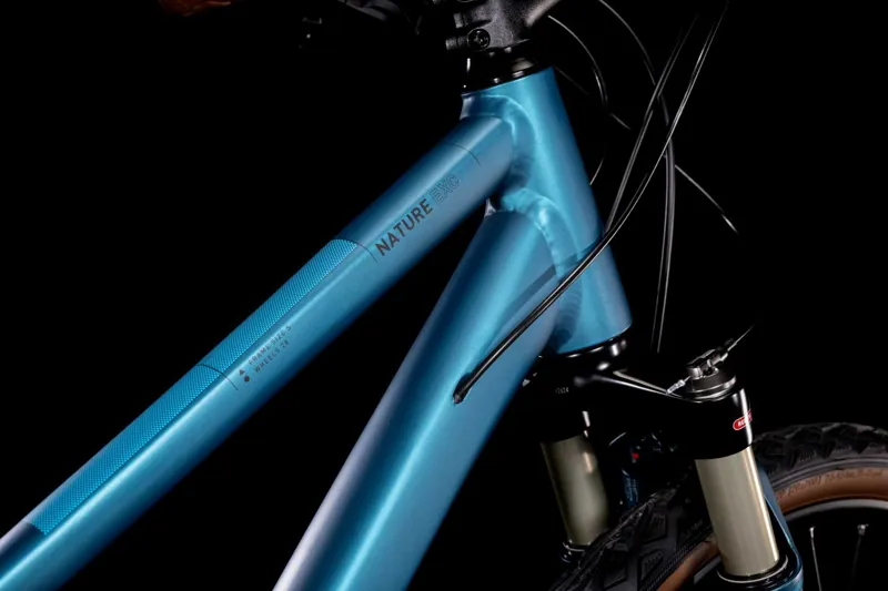 2022 Cube Nature EXC Hybrid Bike in Blue