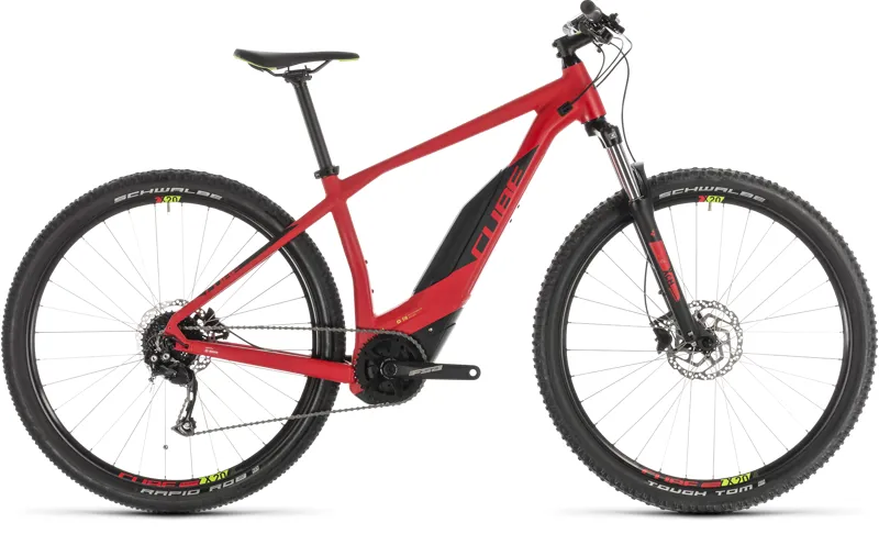 red electric bike