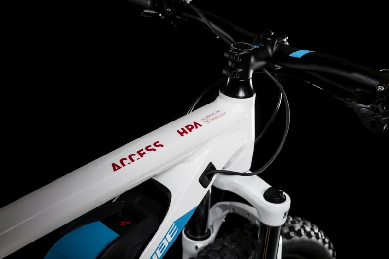 2019 Cube Access Hybrid Pro 400 Womens Electric Mountain Bike in White