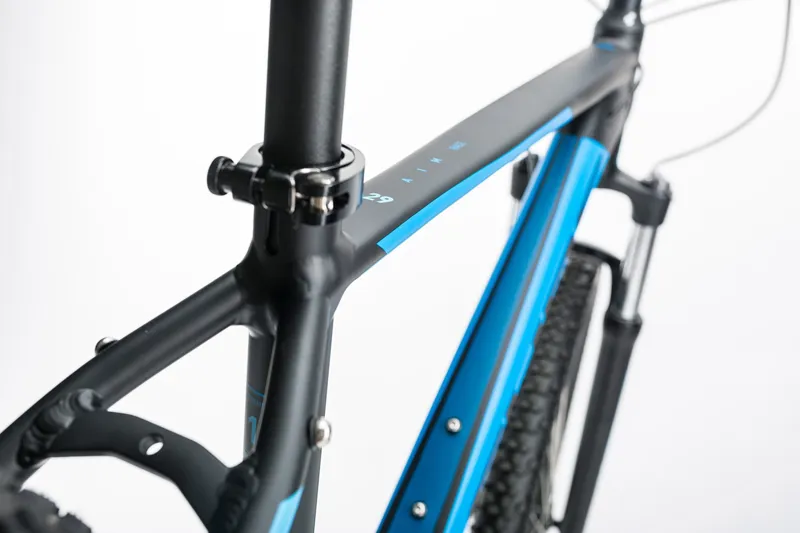 Cube Aim Race Mountain Bike in Black Blue