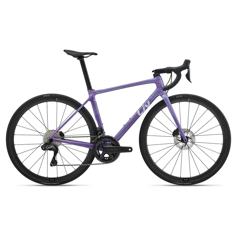Liv Langma Advanced Pro Disc 0 Pro Compact Women s Road Bike in Digital Blurple