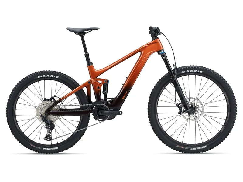 Giant Trance X Advanced E EL 2 25km H Electric Mountain Bike in Amber Glow Cordovan