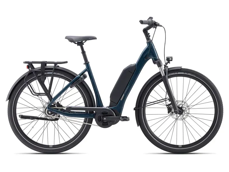 Giant Expression E 1 Electric Hybrid Bike in Gloss Cosmos Navy