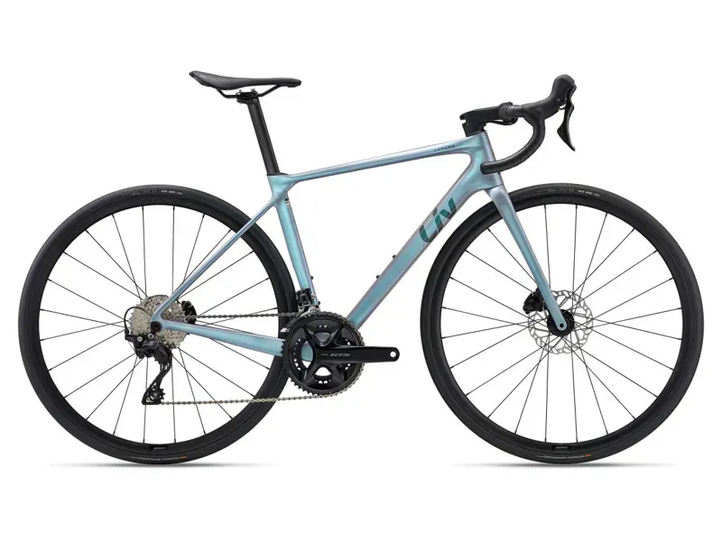 Liv Langma Advanced 2 Road Race Bike In Gloss Prismatic Haze