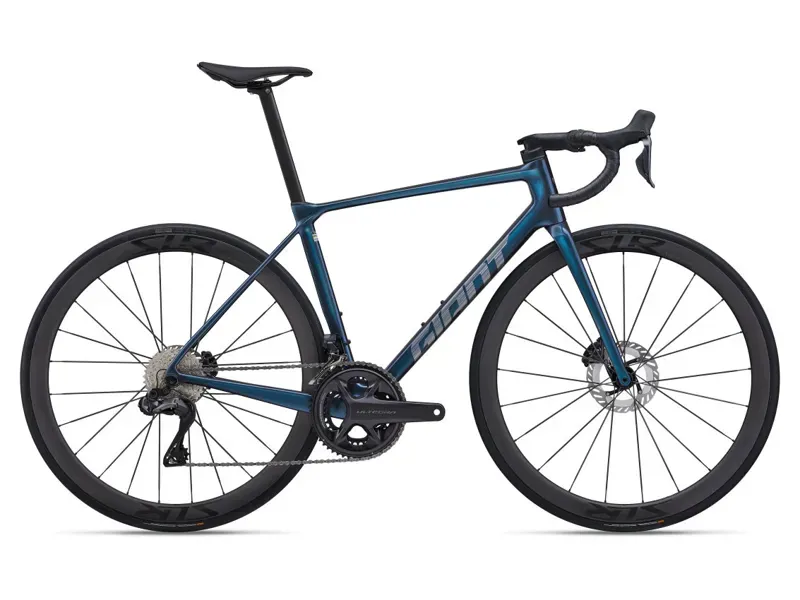 Giant TCR Advanced Pro 0 Di2 Road Bike In Gloss Ocean Twilight Lightning