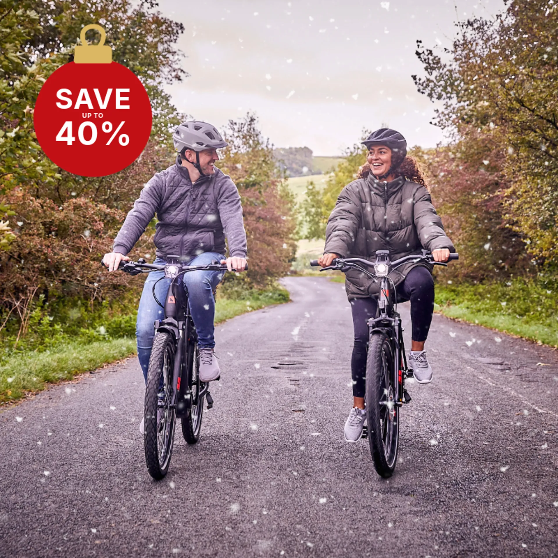 Save up to 40% on gifts for electric cyclists