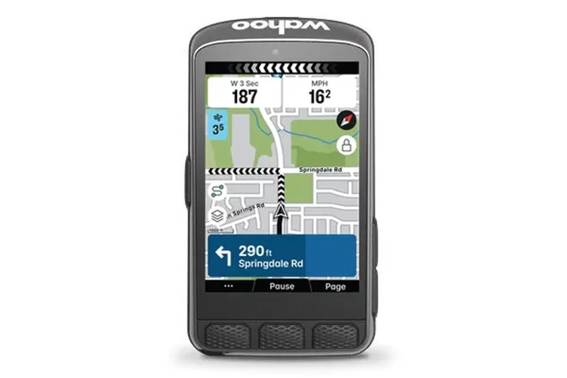 Wahoo ELEMNT ACE Audible Turn By Turn Directions Image