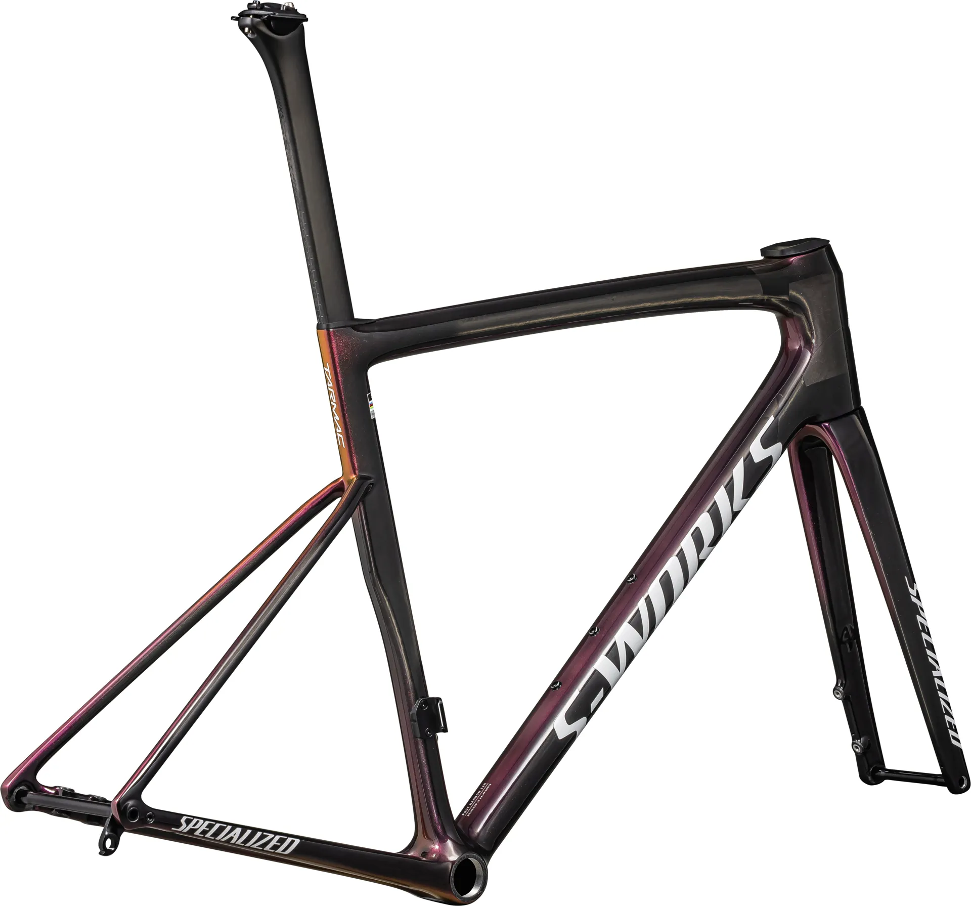 週刊SL S-Works Tarmac SL8 - Road Bike Frame in Vivid Magenta