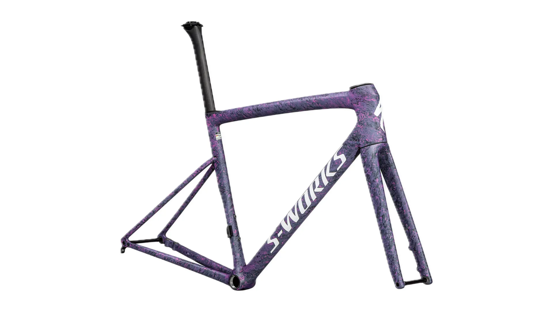 Specialized S Works Tarmac SL8 Road Frameset in Rebel Pink