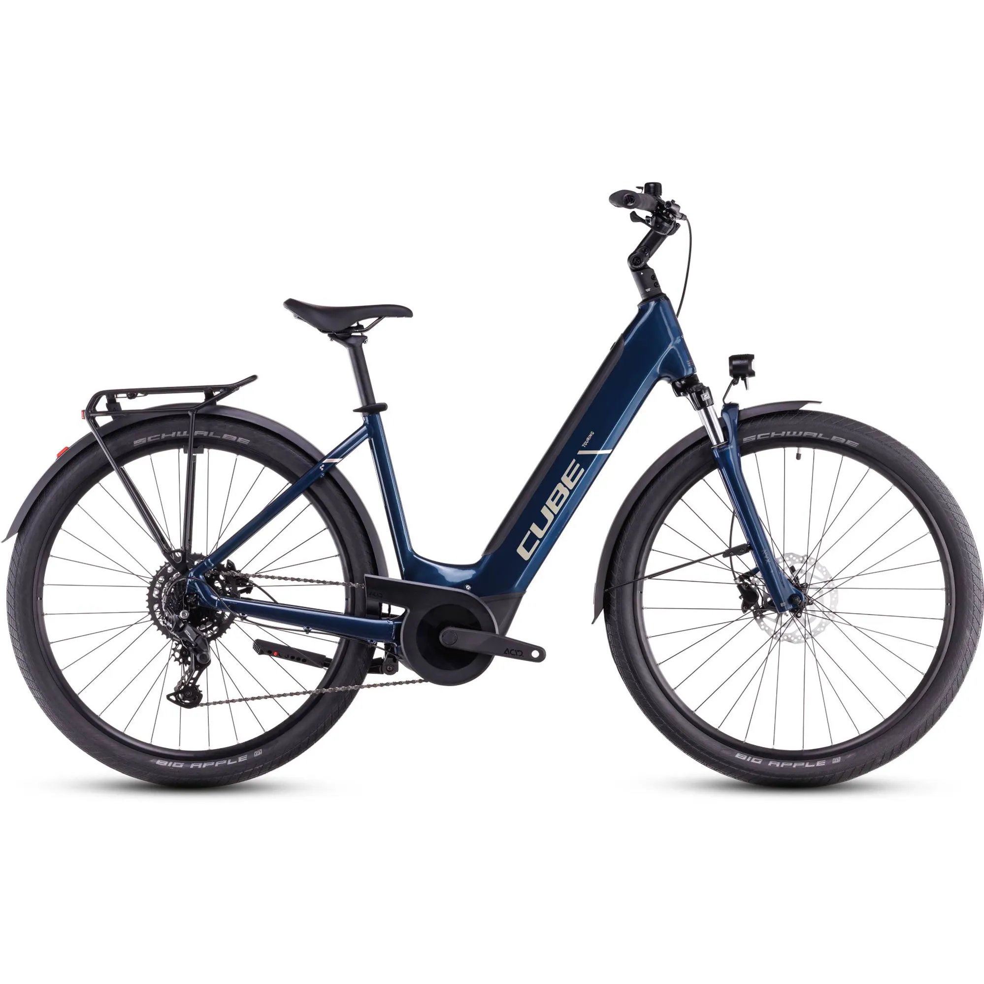 Cube Touring Hybrid One 500 Aluminium Electric Bike in Blue