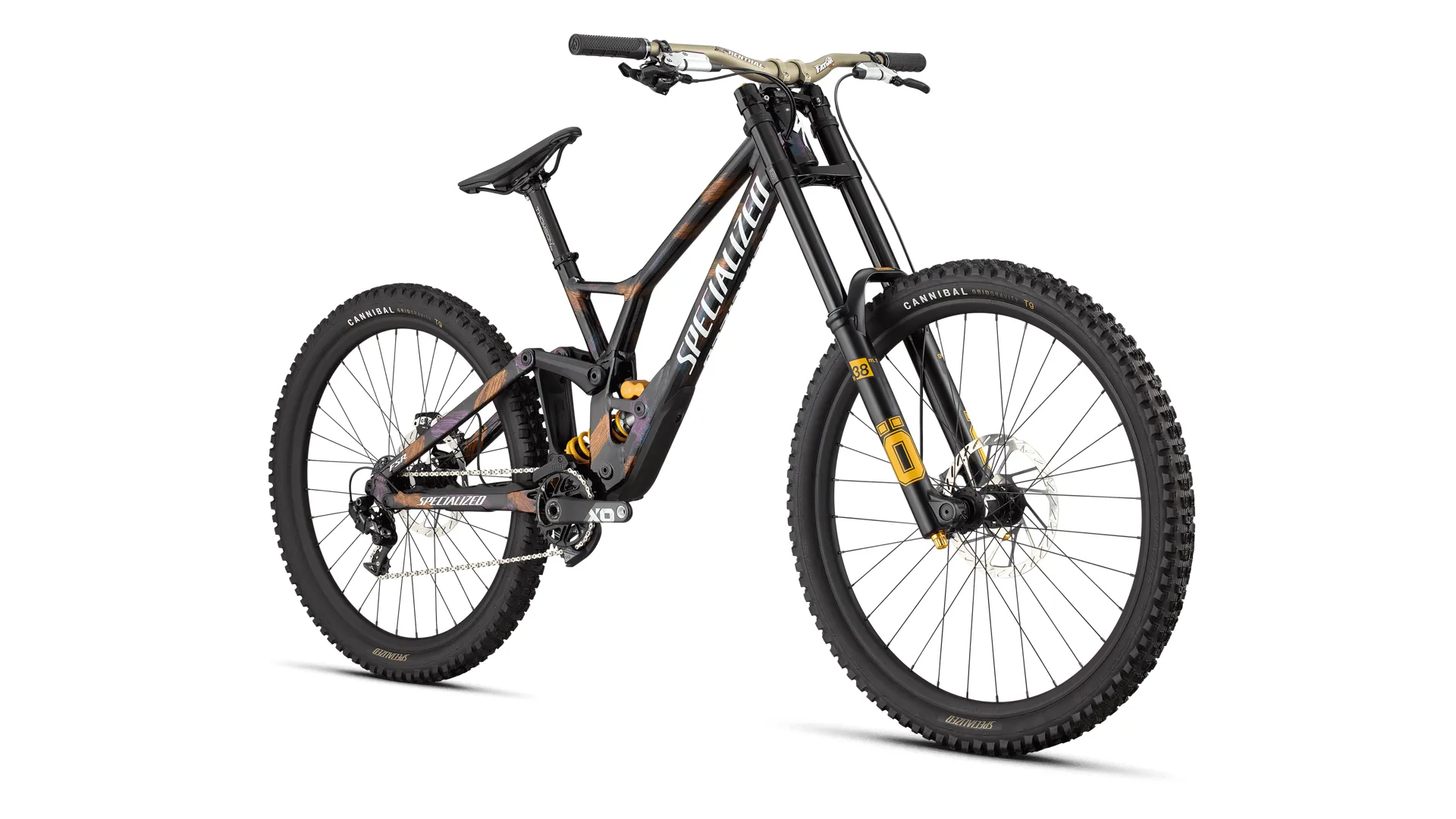 Specialized Demo Race Alloy Downhill Mountain Bike in Black