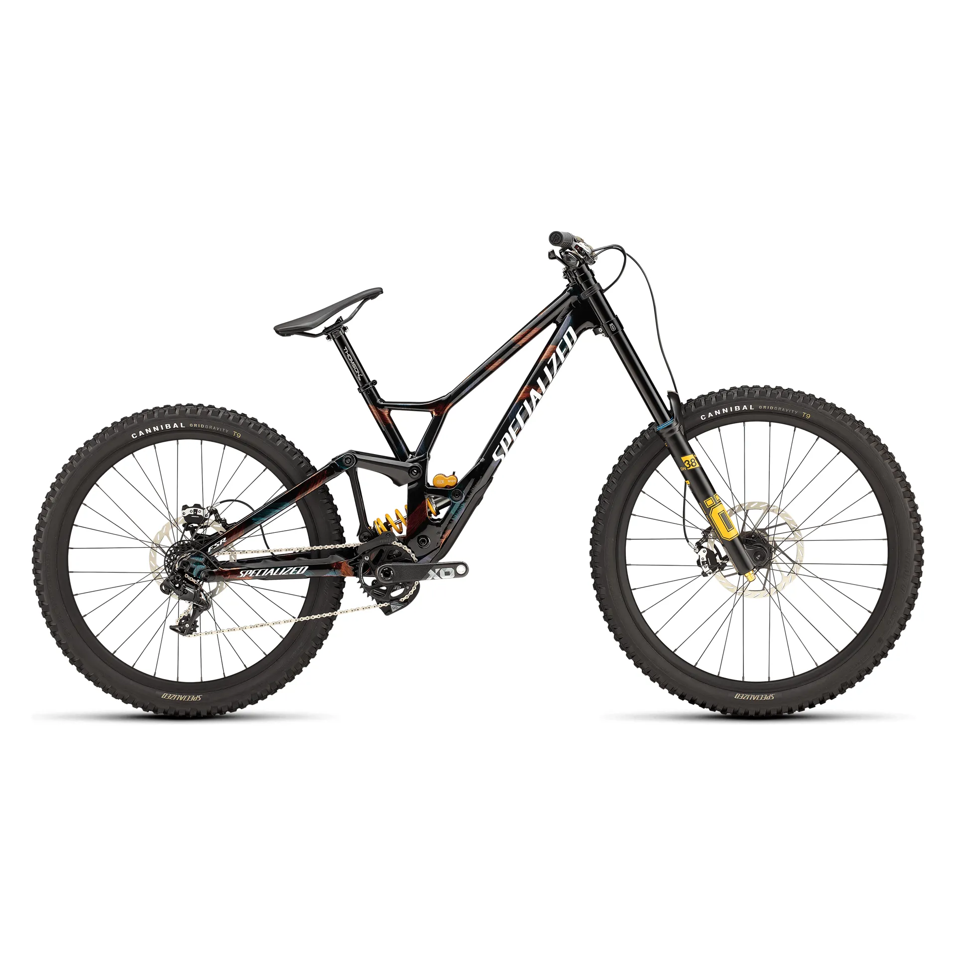 Specialized Demo Race Alloy Downhill Mountain Bike in Gloss Obsidian