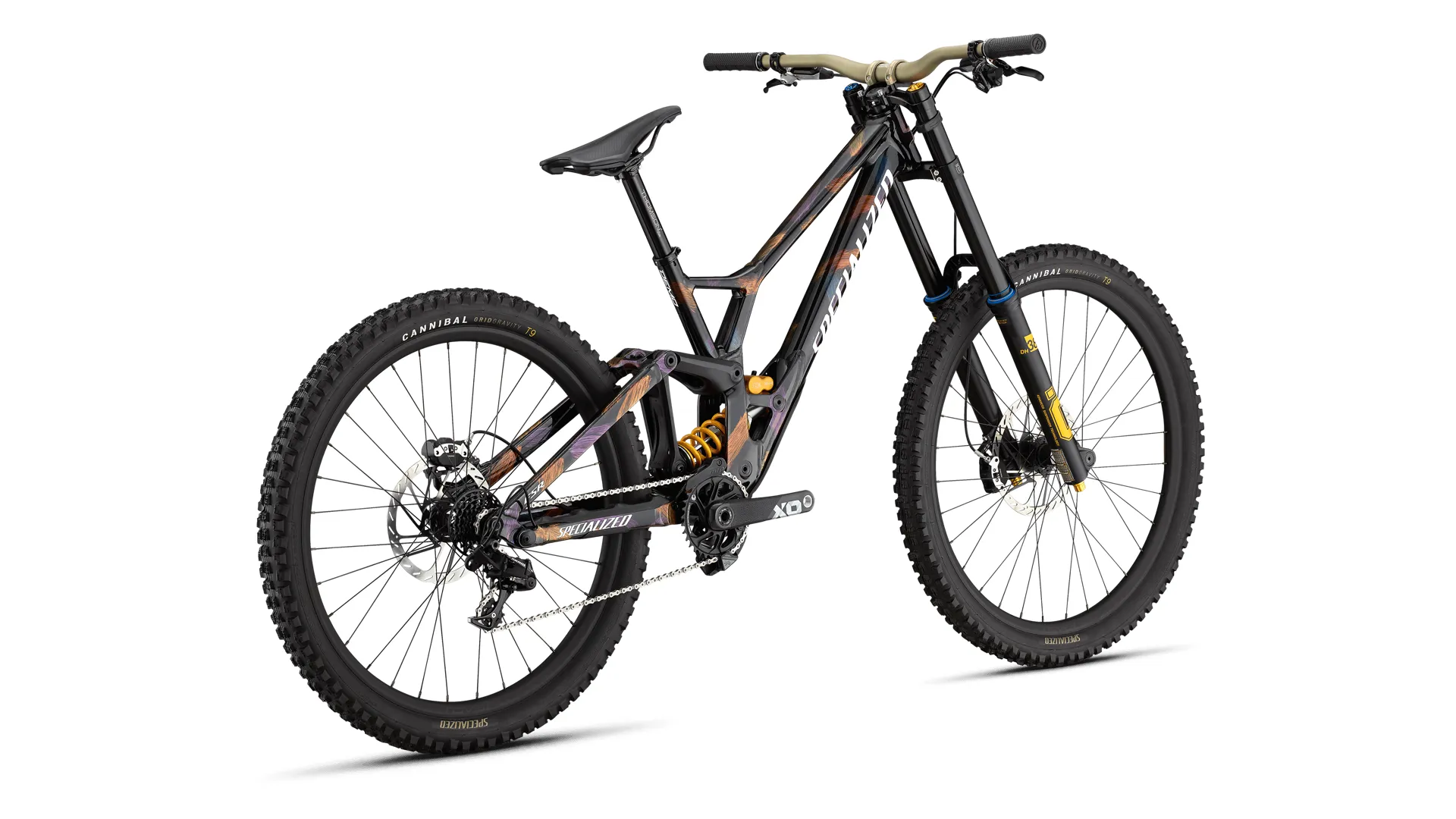 Specialized Demo Race Alloy Downhill Mountain Bike in Black