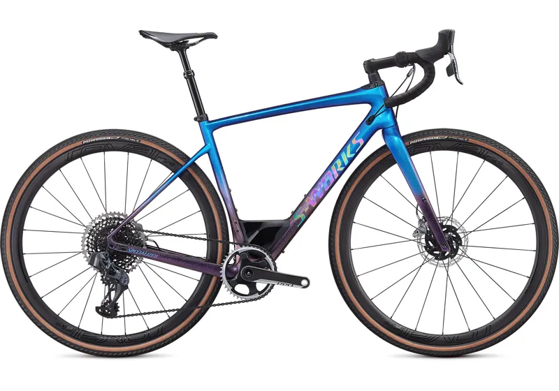 Specialized S Works Diverge eTap Carbon Gravel Bike in Blue
