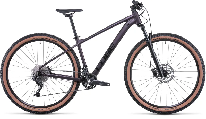 Cube Access WS Race Womens Hardtail Mountain Bike in Purple