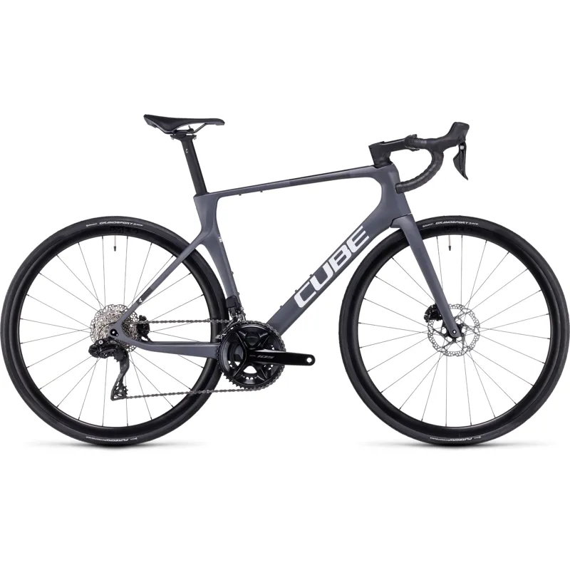 Cube Agree C 62 Road Bike in Grey Black