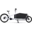 Cube Cargo Hybrid 500 Electric Cargo Bike in Flash White/Black