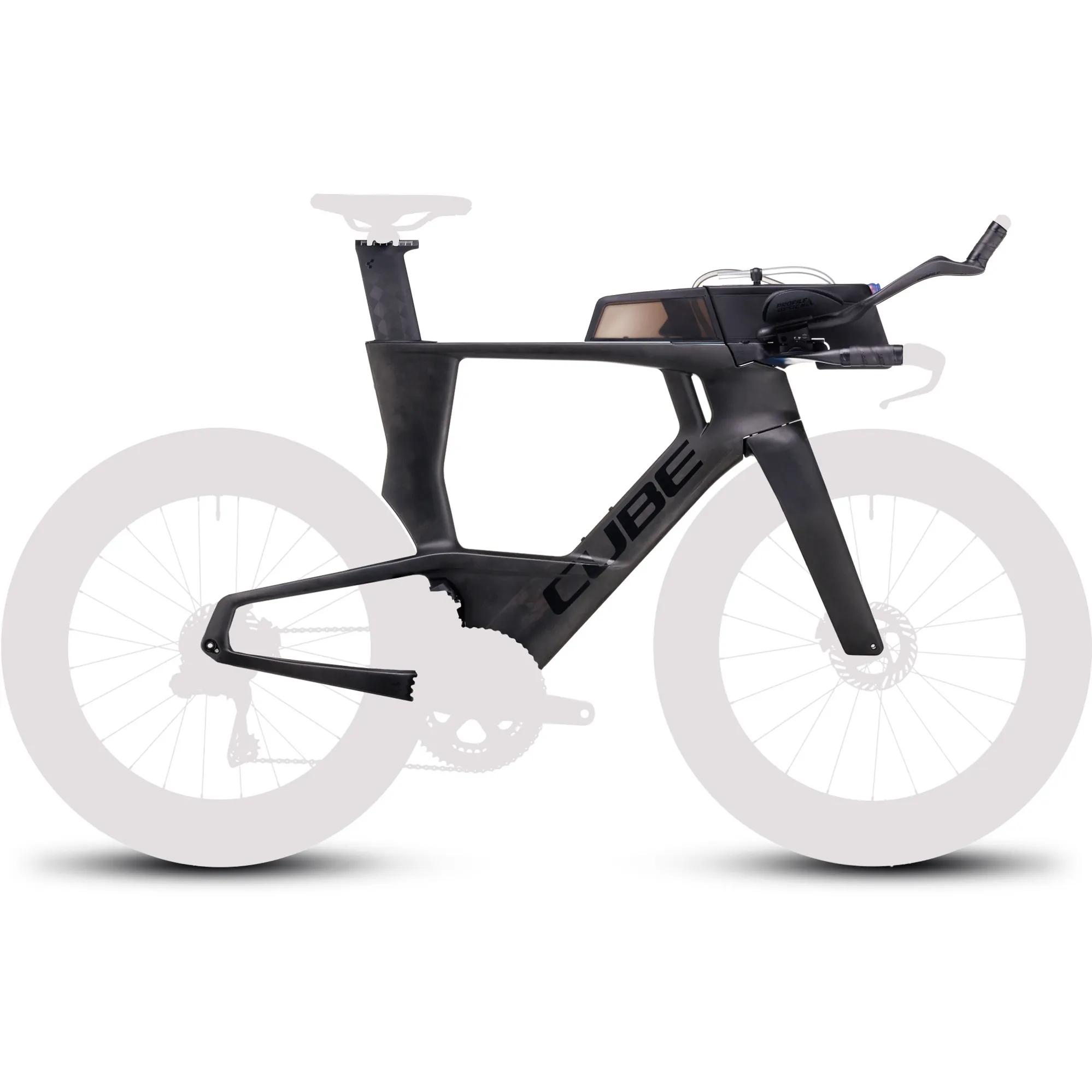 Cube Aerium C 68X Carbon frameset in Black