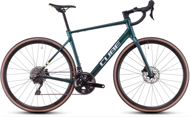 Cube Attain SLX Aluminium Road Bike in Green