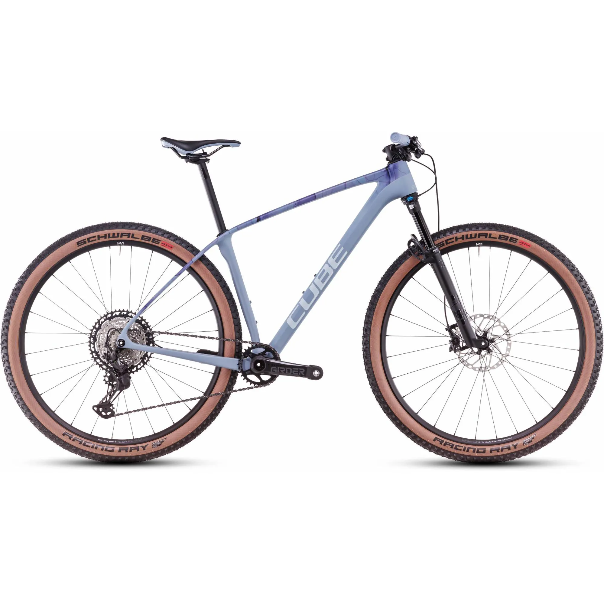 Cube Reaction C 62 Race Carbon Mountain Bike in Blue