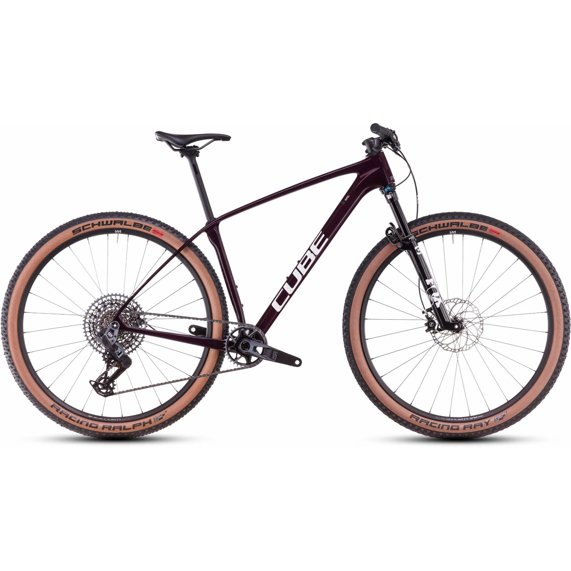 Cube Reaction C 62 SLX Carbon Mountain Bike in Black