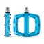  DMR - V12 Flat Aluminium Mountain Bike Pedal in Turquoise Blue