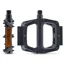 DMR - V6 Flat Plastic Mountain Bike Pedal in Black with Reflectors