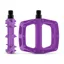 DMR - V6 Flat Plastic Mountain Bike Pedal in Purple