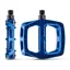  DMR - V8 Flat Aluminium Mountain Bike Pedal in Electric Blue
