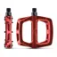  DMR - V8 Flat Aluminium Mountain Bike Pedal in Electric Red