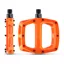  DMR - V8 Flat Aluminium Mountain Bike Pedal in Highlighter Orange