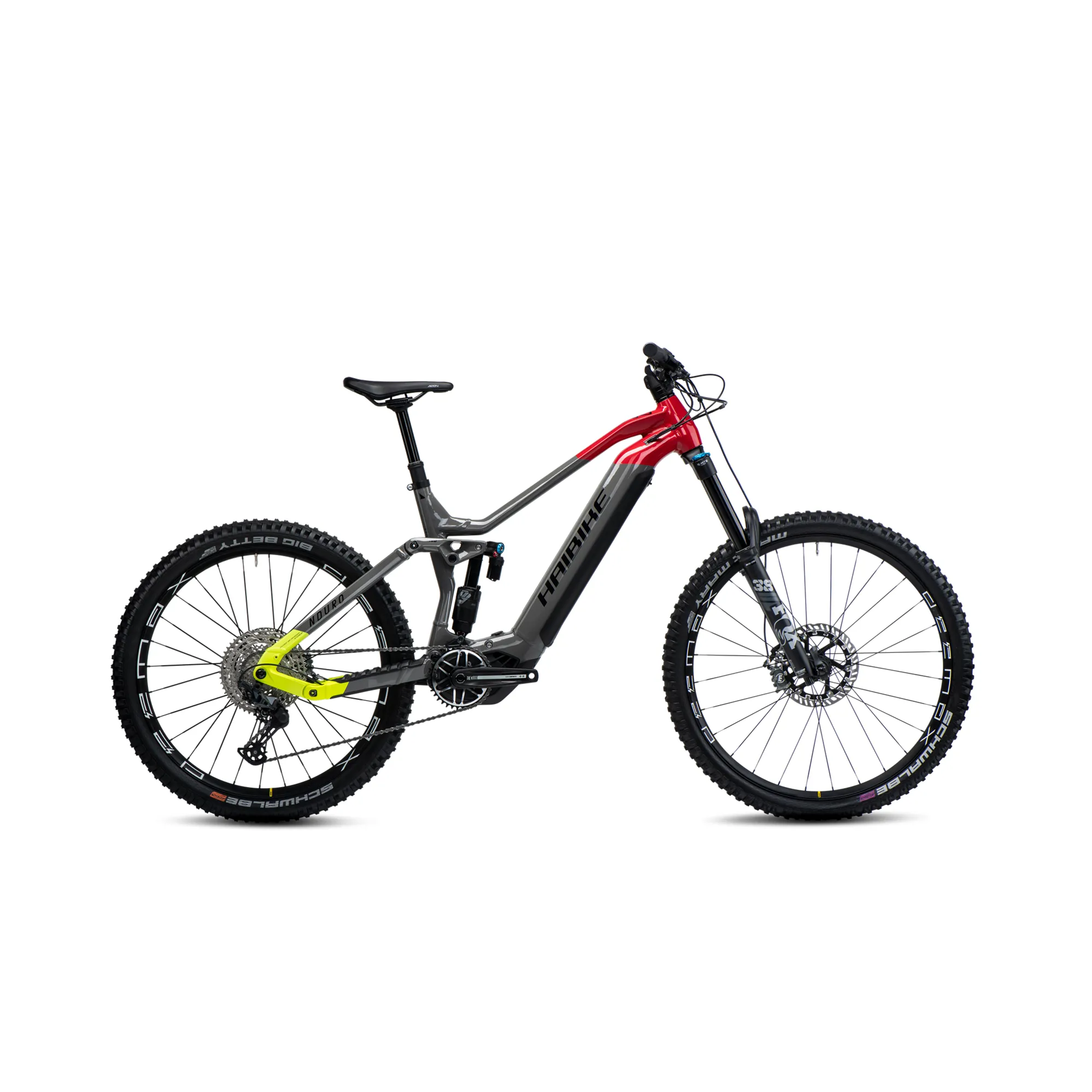 Haibike Nduro 7 i750 Electric Mountain Bike in Grey