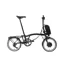 Brompton - Electric C-Line 4 Speed - Mid Bar Folding bike with Rack