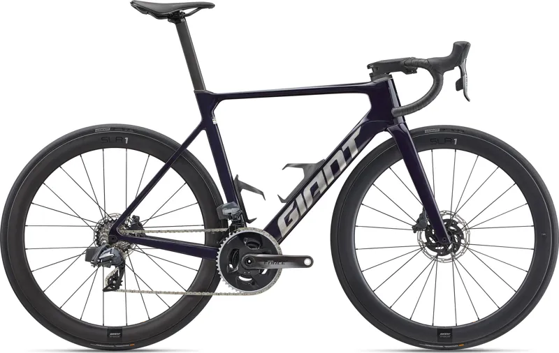 Giant Propel Advanced Pro 0 AXS Road Bike in Black Currant