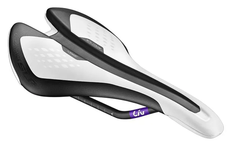 Liv Contact SLR Forward Road Bike Saddle in White