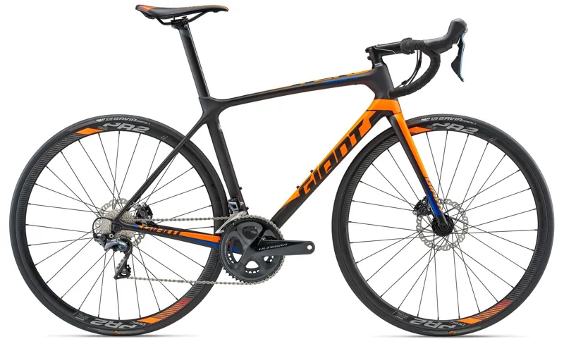 Giant tcr advanced 2 disc 2018 carbon road bike black online