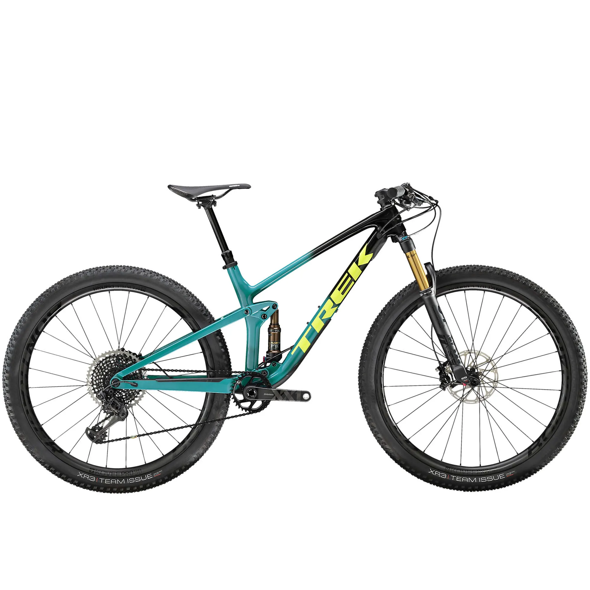 2020 Trek Top Fuel 9.9 Carbon Full Suspension Mountain Bike Green