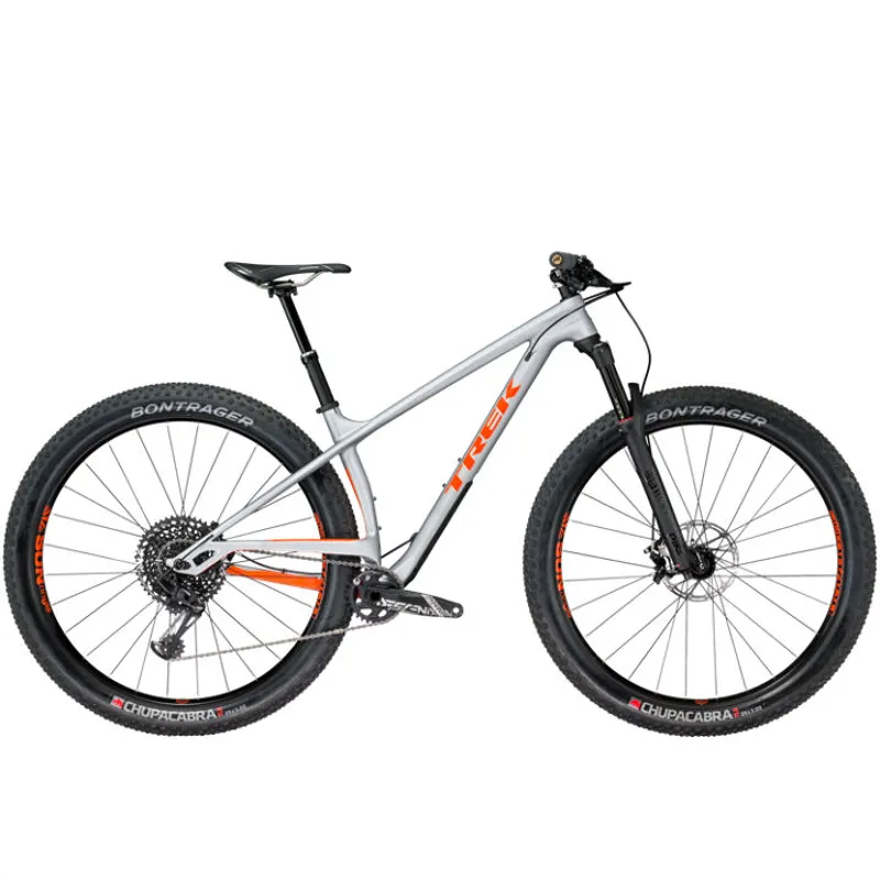 2018 Trek Stache 9.7 Hardtail in Matte Quicksilver Gloss Viper