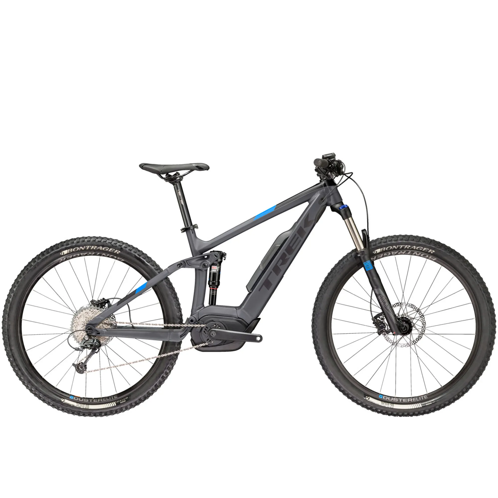 2018 Trek Powerfly 5 Full Suspension Grey