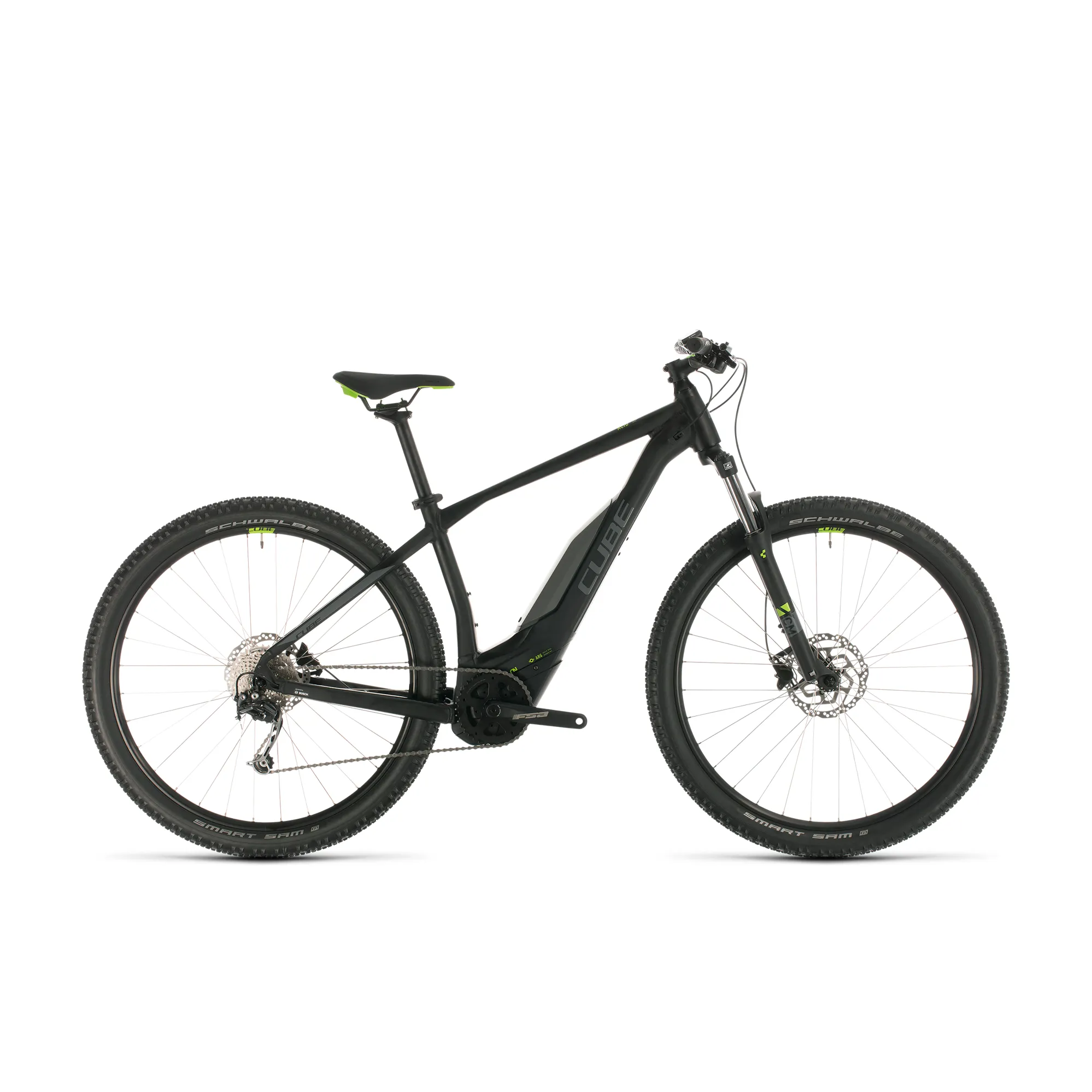 2020 Cube Acid Hybrid One 400 29 Electric Hardtail Mountain Bike Black